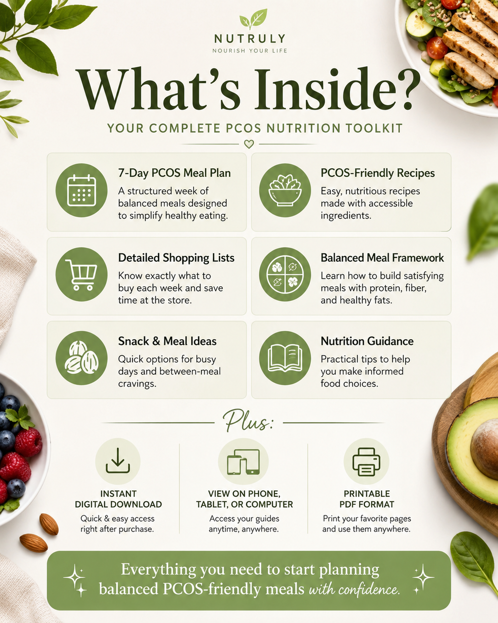 Hormonal Balance & PCOS Nutrition Plan PDF